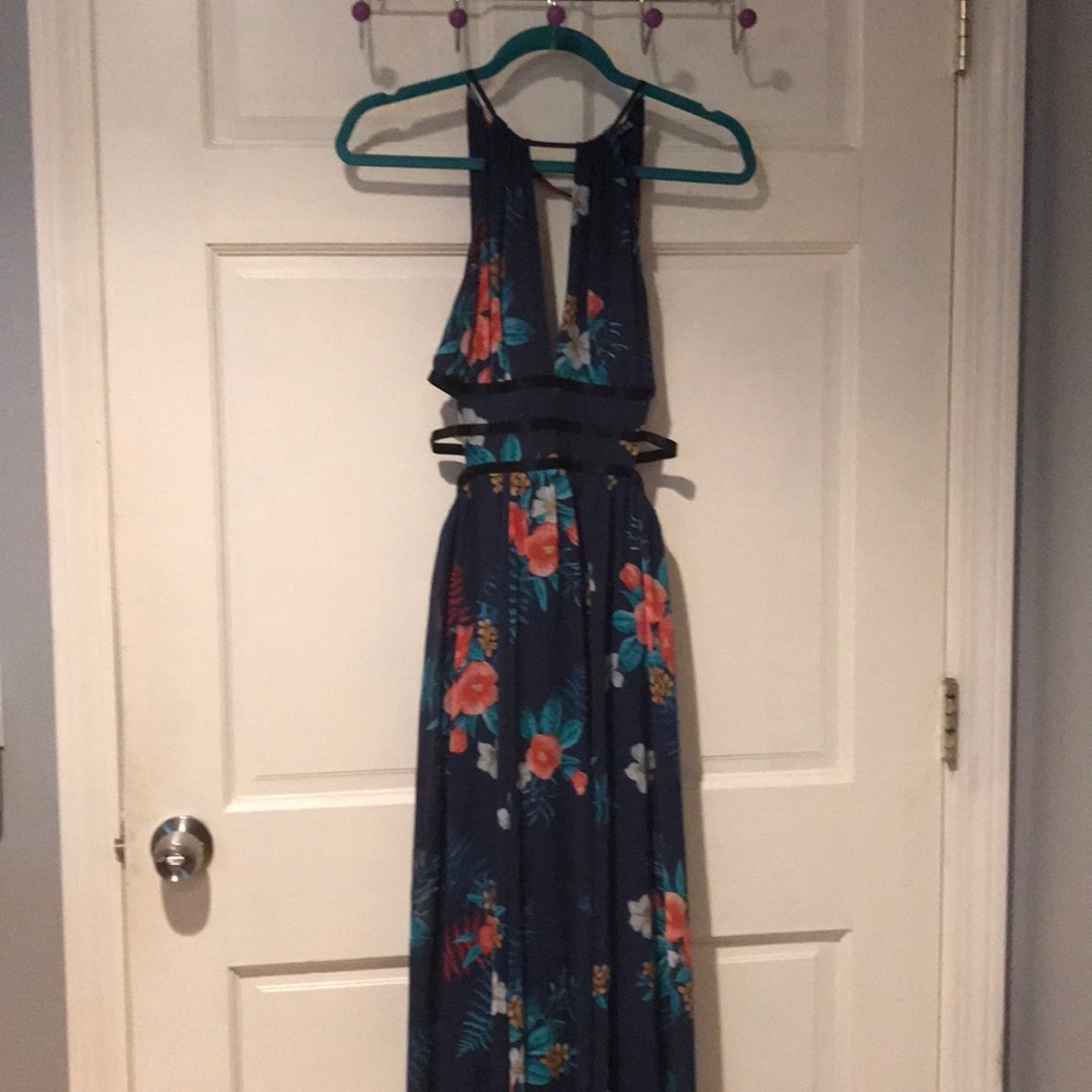 Floral maxi dress
